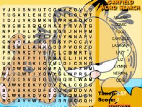 garfield word search play garfield games online