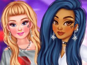 Princesses Become Rebels Punks - Play Princess Games Online