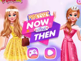 Princesses Now And Then - Jogos na Internet