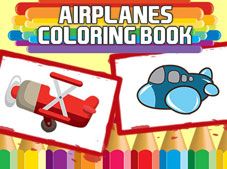 Airplanes Coloring Book