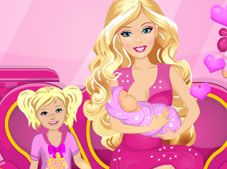 Barbie Becomes Mommy