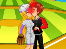 Baseball Kissing