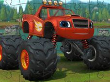 Blaze Monster Truck Jigsaw