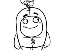 BTS Oddbods Coloring
