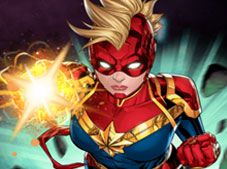 Captain Marvel Galactic Flight