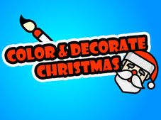 Color and Decorate Christmas