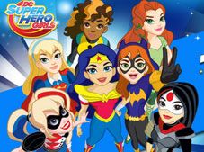 DC Super Hero Girls Trivia Game 