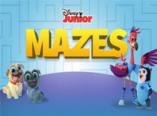 Disney Junior Mazes