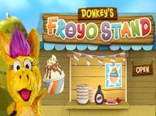 Donkeys FroYo Stand