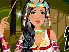 Emo Pocahontas Dress Up