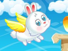 Flying Easter Bunny