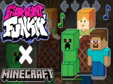 Friday Night Funkin' Minecraft Creeper vs Steve - Culga Games