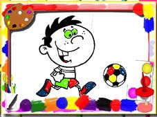 Football Coloring Time