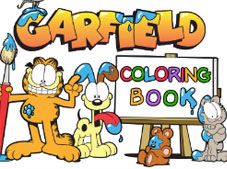 Garfield Coloring Book