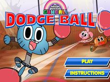 Gumball Dodge Ball - Play Gumball Games Online