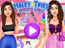 Haley Tries Heatless Curls