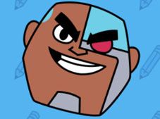 Jogo Teen Titans Go: How to Draw Cyborg no Jogos 360