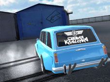 Lada Russian Car Drift