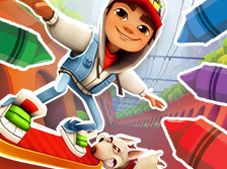 Let's Color Subway Riders