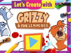 Lets Create with Grizzy and the Lemmings