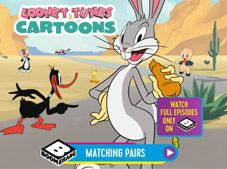 Looney Tunes Cartoons Matching Pairs