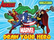 Marvel Draw Your Hero