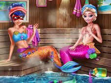 Mermaids Bffs Realife Sauna