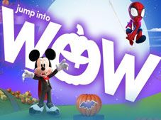 Mickey and Spidey Halloween Game