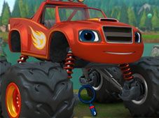 Monster Truck Hidden Wheels