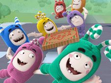 Oddbods Pizza Race