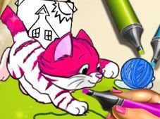 Pets Coloring Book