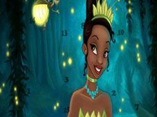 Princess Tiana Hidden Numbers