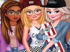 Princesses Sk8ter Girls