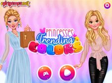 Princesses Trending Colors