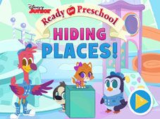 Ready for Preschool Hiding Places