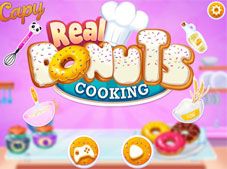 Real Donuts Cooking