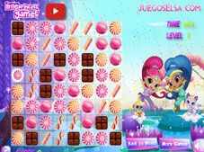 Shimmer and Shine Candy Match