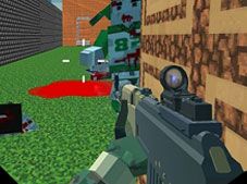 Shooting Blocky Combat Swat Gungame Survival