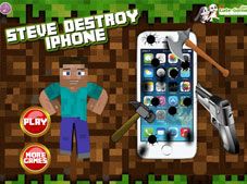 Steve Destroy iPhone