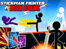 Stickman Fighter Mega Brawl