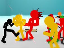 Stickman Street Fighting 3D