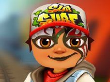 Subway Surfers Face Tattoo