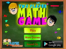 Two Player Math Game