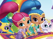 Online Games, Shimmer and Shine Memory Game