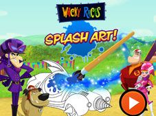 Wacky Races Splash Art