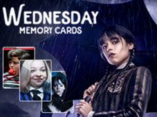 Wednesday Memory Cards